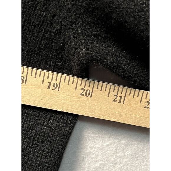 Skull Cashmere Sweater Women’s Size S in Black Destroyed Distressed Style - Picture 13 of 15